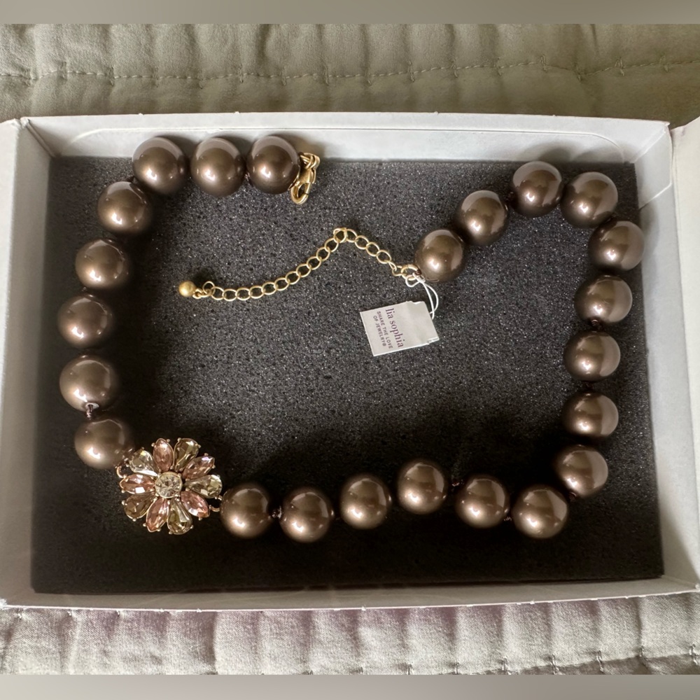 Lia Sophia Taffeta Necklace